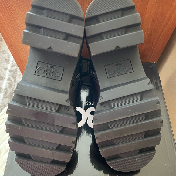 G by Guess Black Combat Boots - Picture 4 of 6